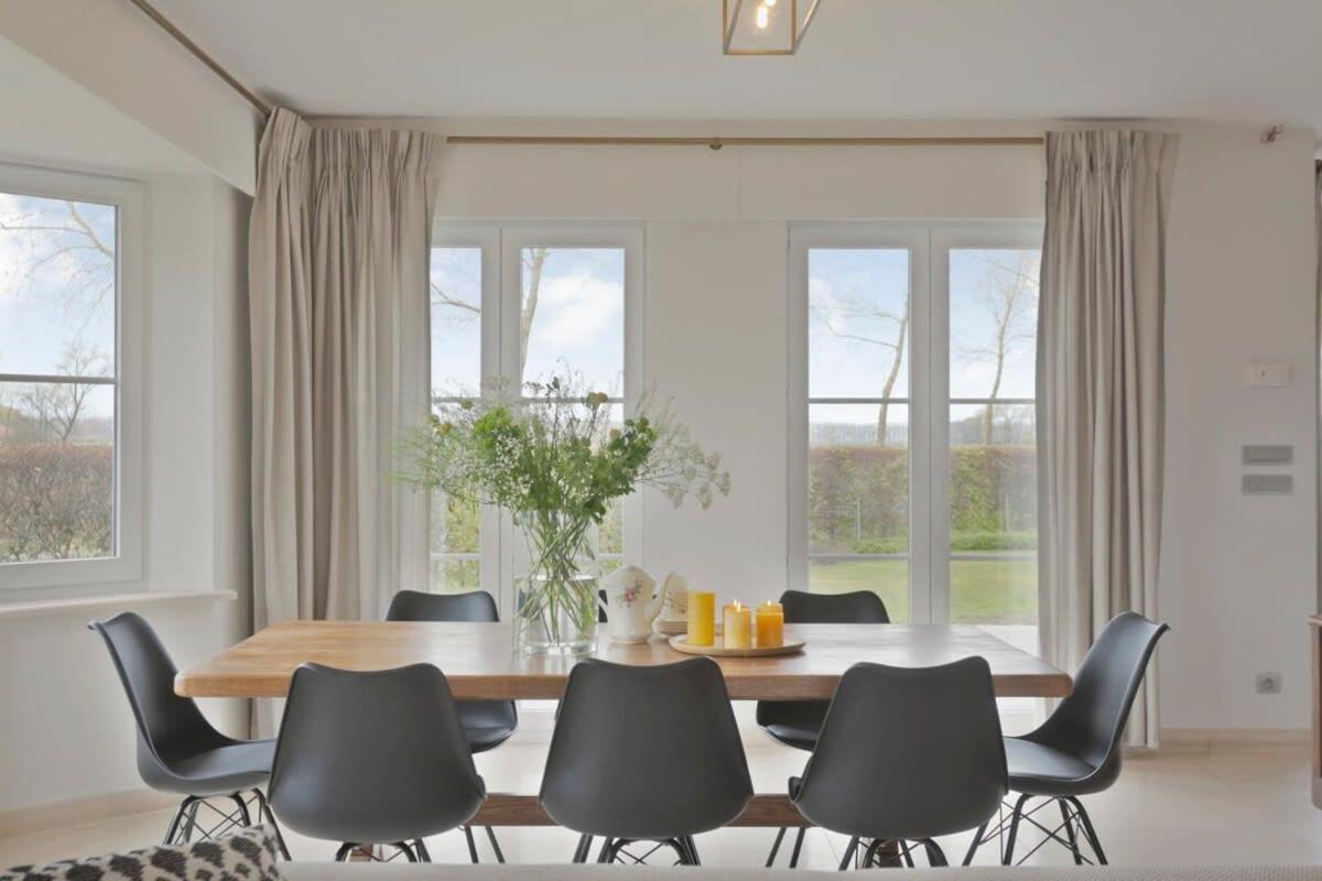 Villa Huswell - Family House With A Beautiful View In Damme Bruges Esterno foto